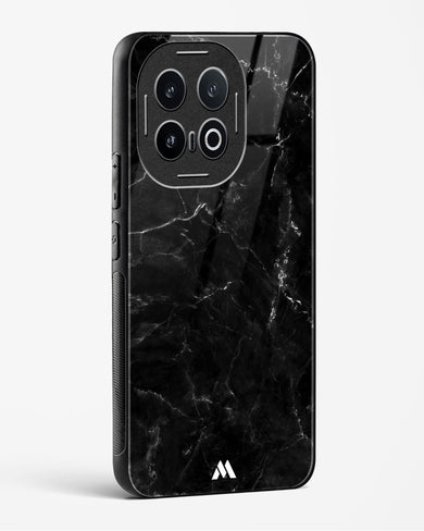 Marquina Black Marble Glass Case Phone Cover (Vivo)