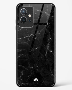 Marquina Black Marble Glass Case Phone Cover (Vivo)