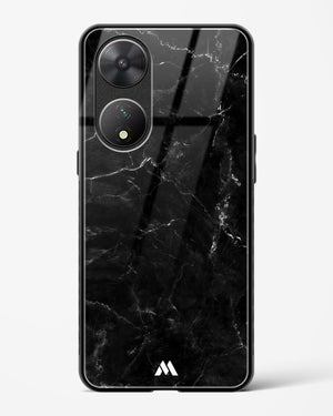 Marquina Black Marble Glass Case Phone Cover (Vivo)