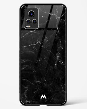 Marquina Black Marble Glass Case Phone Cover (Vivo)