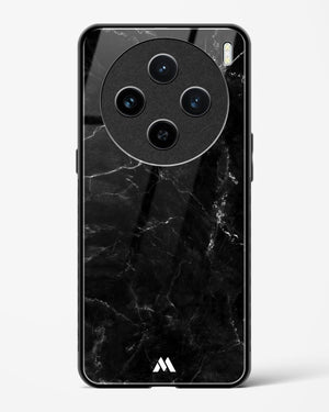 Marquina Black Marble Glass Case Phone Cover (Vivo)