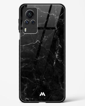 Marquina Black Marble Glass Case Phone Cover (Vivo)