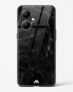 Marquina Black Marble Glass Case Phone Cover (Vivo)