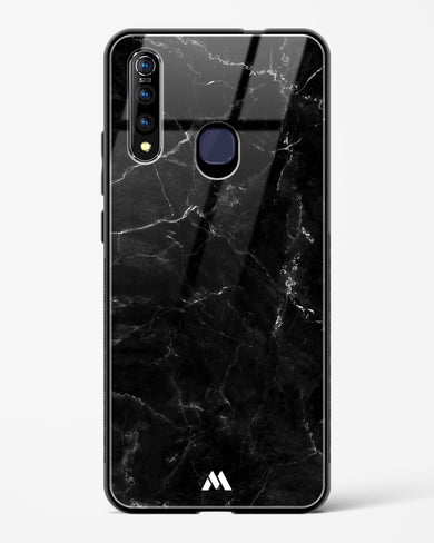 Marquina Black Marble Glass Case Phone Cover (Vivo)