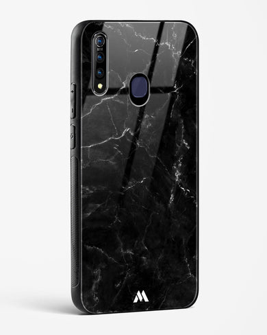 Marquina Black Marble Glass Case Phone Cover (Vivo)