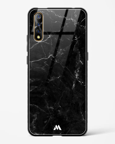 Marquina Black Marble Glass Case Phone Cover (Vivo)