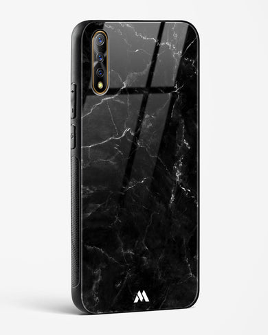 Marquina Black Marble Glass Case Phone Cover (Vivo)