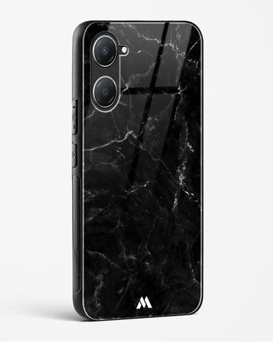 Marquina Black Marble Glass Case Phone Cover (Vivo)