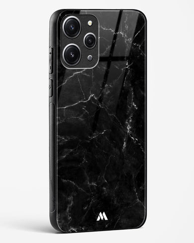 Marquina Black Marble Glass Case Phone Cover-(Xiaomi)