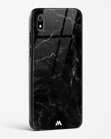 Marquina Black Marble Glass Case Phone Cover-(Xiaomi)