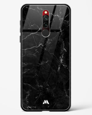 Marquina Black Marble Glass Case Phone Cover-(Xiaomi)