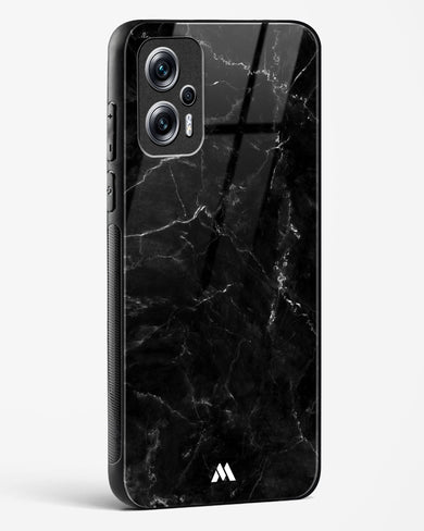 Marquina Black Marble Glass Case Phone Cover-(Xiaomi)