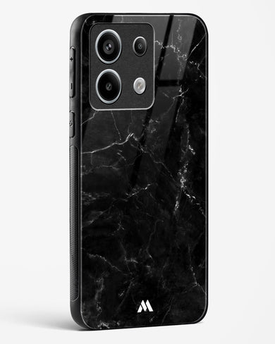 Marquina Black Marble Glass Case Phone Cover-(Xiaomi)