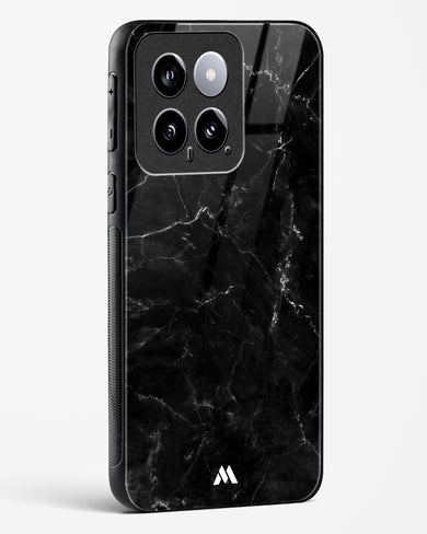 Marquina Black Marble Glass Case Phone Cover-(Xiaomi)