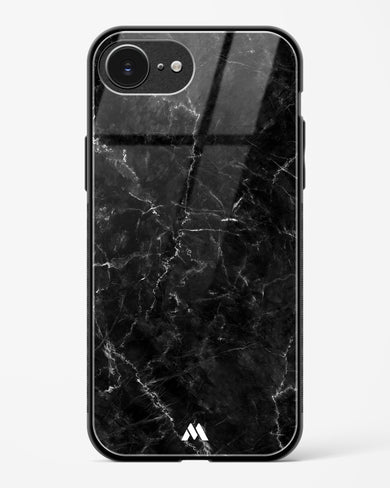 Portoro Black Marble Glass Case Phone Cover (Apple)