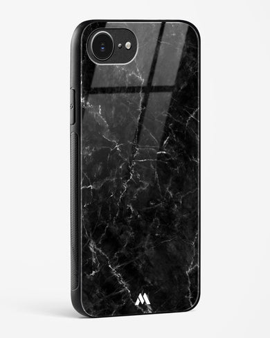 Portoro Black Marble Glass Case Phone Cover (Apple)