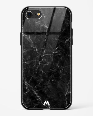 Portoro Black Marble Glass Case Phone Cover (Apple)