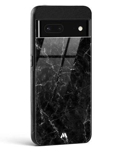 Portoro Black Marble Glass Case Phone Cover (Google)