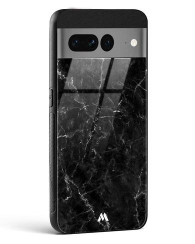 Portoro Black Marble Glass Case Phone Cover (Google)