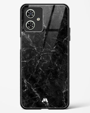 Portoro Black Marble Glass Case Phone Cover (Motorola)