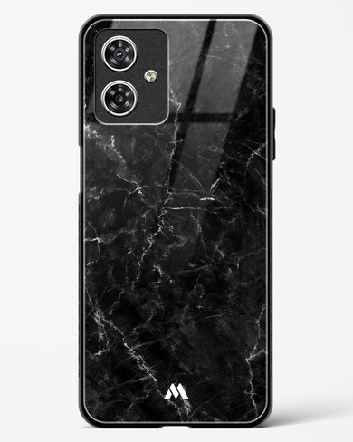 Portoro Black Marble Glass Case Phone Cover (Motorola)