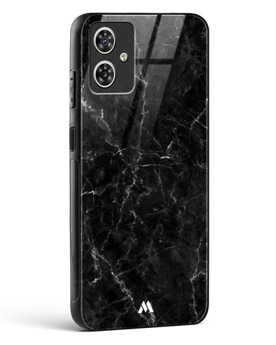 Portoro Black Marble Glass Case Phone Cover (Motorola)