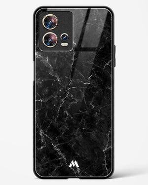 Portoro Black Marble Glass Case Phone Cover (Motorola)