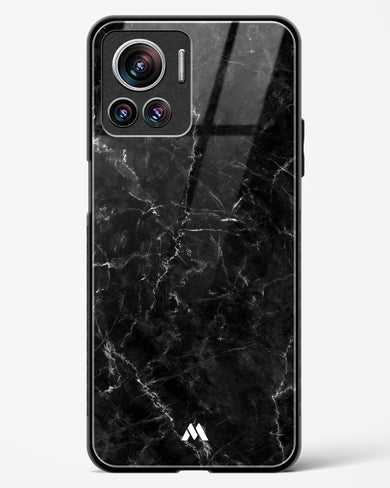 Portoro Black Marble Glass Case Phone Cover (Motorola)