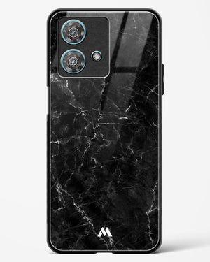 Portoro Black Marble Glass Case Phone Cover (Motorola)
