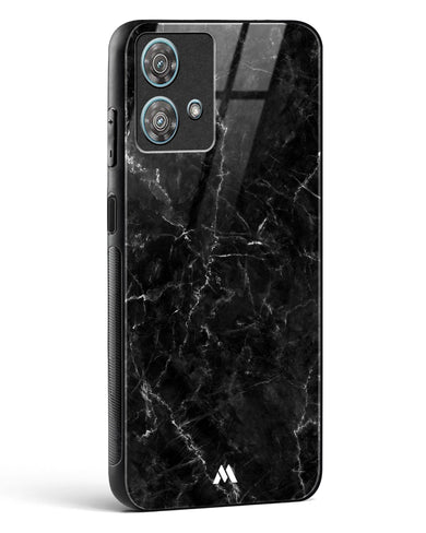 Portoro Black Marble Glass Case Phone Cover (Motorola)