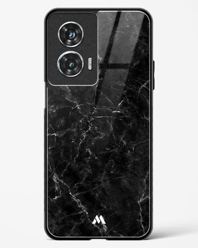 Portoro Black Marble Glass Case Phone Cover (Motorola)