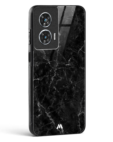 Portoro Black Marble Glass Case Phone Cover (Motorola)