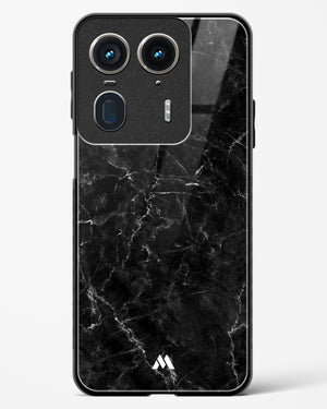 Portoro Black Marble Glass Case Phone Cover (Motorola)