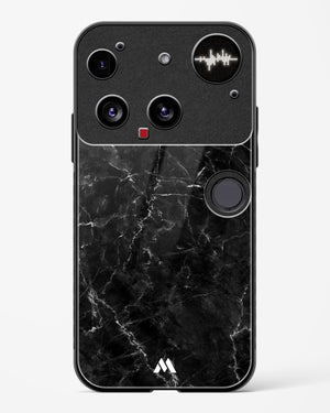 Portoro Black Marble Glass Case Phone Cover (Nothing)