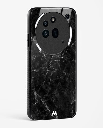Portoro Black Marble Glass Case Phone Cover (Nothing)