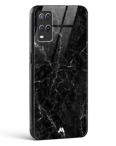 Portoro Black Marble Glass Case Phone Cover (Oppo)