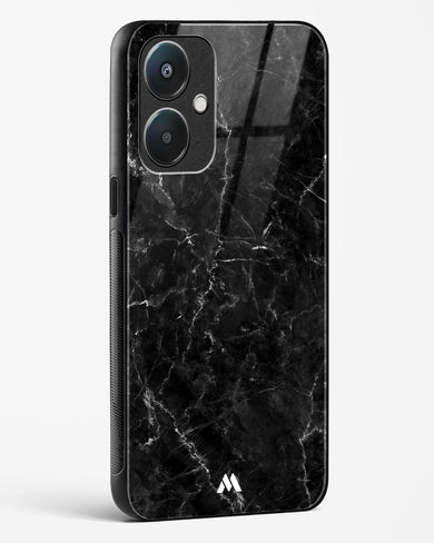 Portoro Black Marble Glass Case Phone Cover (Oppo)