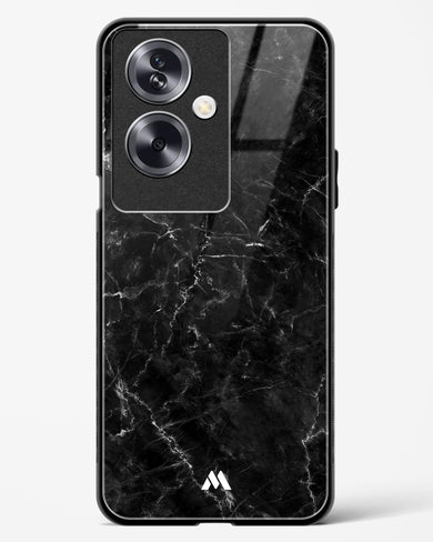 Portoro Black Marble Glass Case Phone Cover (Oppo)