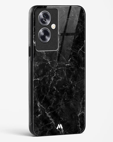 Portoro Black Marble Glass Case Phone Cover (Oppo)