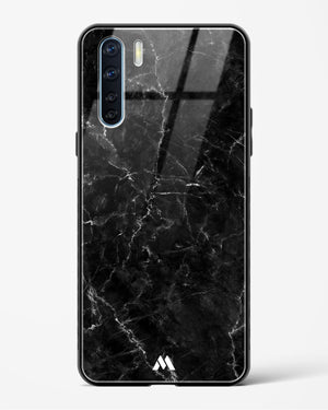 Portoro Black Marble Glass Case Phone Cover (Oppo)