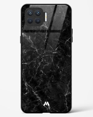 Portoro Black Marble Glass Case Phone Cover (Oppo)