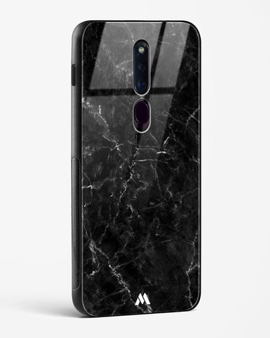 Portoro Black Marble Glass Case Phone Cover (Oppo)