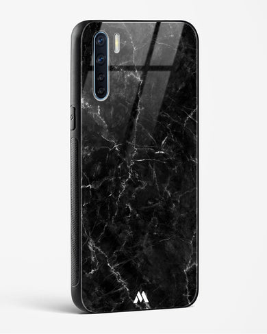 Portoro Black Marble Glass Case Phone Cover (Oppo)