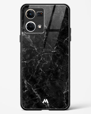 Portoro Black Marble Glass Case Phone Cover (Oppo)