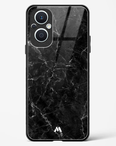 Portoro Black Marble Glass Case Phone Cover (Oppo)