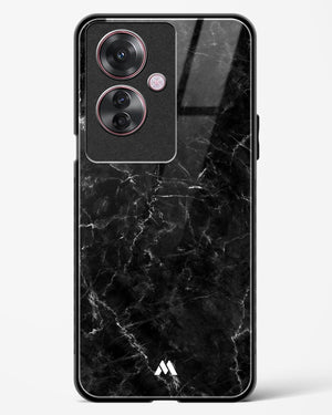 Portoro Black Marble Glass Case Phone Cover (Oppo)