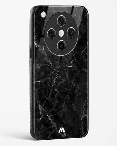 Portoro Black Marble Glass Case Phone Cover (Oppo)