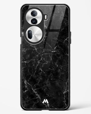 Portoro Black Marble Glass Case Phone Cover (Oppo)
