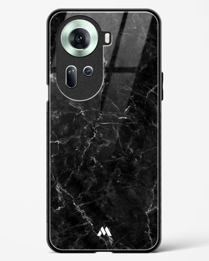 Portoro Black Marble Glass Case Phone Cover (Oppo)