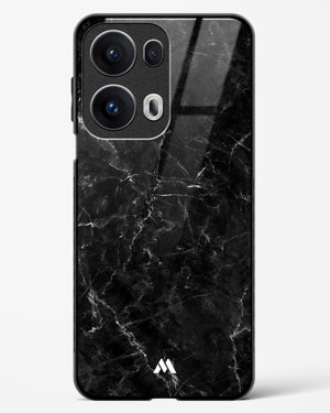 Portoro Black Marble Glass Case Phone Cover (Oppo)